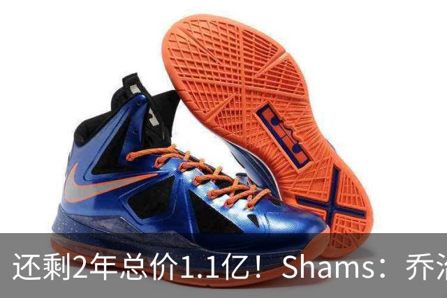 还剩2年总价1.1亿！Shams：乔治的合同在多个时期被视为负资产